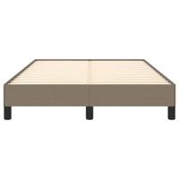 Bedframe stof taupe 120x200 cm - thumbnail