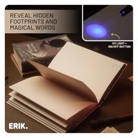 Harry Potter Premium Notebook A5 with Light Marauder's Map - thumbnail