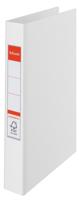 Ringband Esselte VIVIDA A4 2-rings O-mechaniek 25mm PP wit - thumbnail