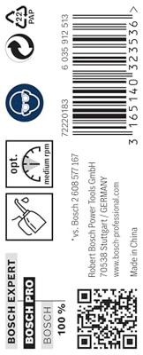 Bosch Accessoires Metaalboren HSS-G, Standard 6,7 x 63 x 101 mm 10st - 2608595336