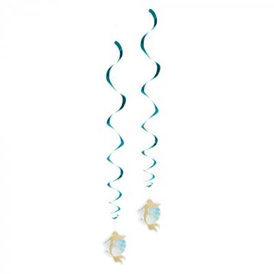 Zeemeermin Decoratieswirls (2st)