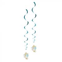 Zeemeermin Decoratieswirls (2st) - thumbnail