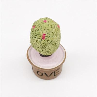 3 stuks mini Doll House meubilair bloementuin scène decoratie hars vlezige Bonsai ingegoten (7)