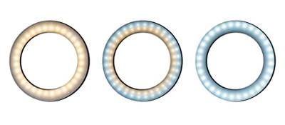 DÖRR SLR-16 Bi-Color LED-ringlamp Aantal LEDs=64 DÖRR SLR-16 Bi-Color LED-ringlamp Aantal LEDs=64