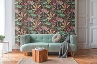 Livingwalls Famous Garden - Zwart - Planten - 393481 - thumbnail