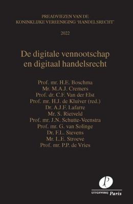 De digitale vennootschap en digitaal handelsrecht (Paperback)