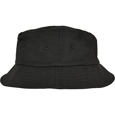 Flexfit FX5003KH Kids´ Flexfit Cotton Twill Bucket Hat - Black - One Size