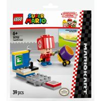 LEGO super mario - mario kart - toad (pitstop) constructiespeelgoed (30702) - thumbnail