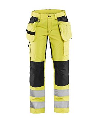 Blåkläder Dames werkbroek High-Vis met stretch 71631811 | High-Vis Geel/Zwart | Maat 44 - 7330509615416 Blåkläder Dames werkbroek High-Vis met stretch 71631811 | High-Vis Geel/Zwart | Maat 44 - 7330509615416