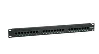 VALUE Cat.5e (Class D) 19 Patchpanel, 24 Poorten, onafgeschermd, zwart - thumbnail