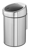 Brabantia Touch Bin 3 l Rond Staal Roestvrijstaal - thumbnail