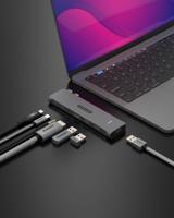 Sitecom Macbook Multiport hub 7 in 2 for M1/M2 models - thumbnail