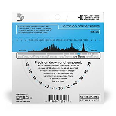 D'Addario EZ940 snarenset voor 12-snarige akoestische gitaar