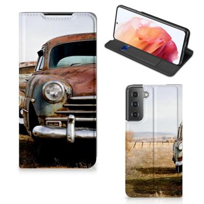 Samsung Galaxy S21 Stand Case Vintage Auto Samsung Galaxy S21 Stand Case Vintage Auto