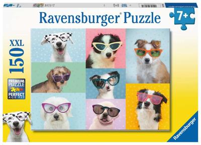 Ravensburger XXL puzzel grappige honden - 150 stukjes