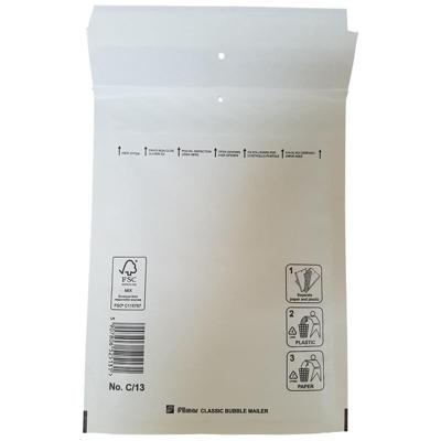 100 Luchtkussenenveloppen C/13 150x220mm wit Filmar Classic