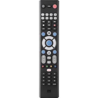 One For All Essence 8 remote control Audio, DVD/Blu-ray, Game console, Media player, PC, Soundbar speaker, TV Press buttons
