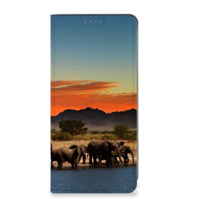 Google Pixel 7A | Hoesje maken | Olifanten