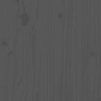 Tuinhoekbanken 2 st massief grenenhout grijs - thumbnail