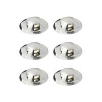 KonstSmide Set inbouwspotsMini 6x 12V - 7478-000 - thumbnail