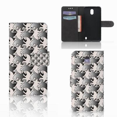 Nokia 2 | Telefoonhoesje | Met pasjeshouder | Salamander Grey Nokia 2 | Telefoonhoesje | Met pasjeshouder | Salamander Grey