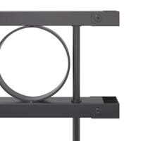 VidaXL Hecelement grijs 170 x 120 cm staal - thumbnail