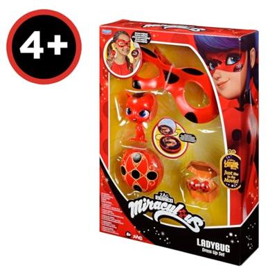 Kostuums voor Kinderen Bandai Miraculous Ladybug Rood rouge LadyBug