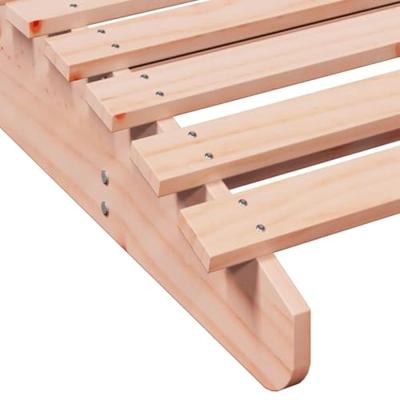 Ligbed 205x110x31,5 cm massief douglashout