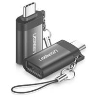 UGREEN 50283 USB-kabel USB 3.2 Gen1 USB-C stekker, USB-A bus Zwart - thumbnail