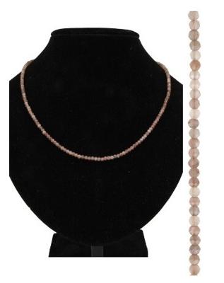 Edelstenen Ketting Maansteen Oranje - Summer Vibes