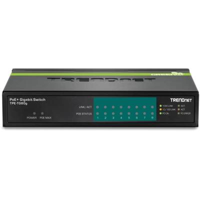 TRENDnet TPE-TG80g 8-Poorts PoE Switch GREENnet Gigabit TRENDnet TPE-TG80g 8-Poorts PoE Switch GREENnet Gigabit