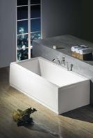 Ligbad Polysan Cleo Inbouw 160x75x48 cm Wit Polysan - thumbnail