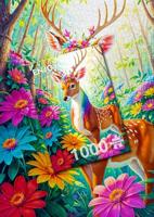 Magical Deer Puzzel 1000 Stukjes - thumbnail