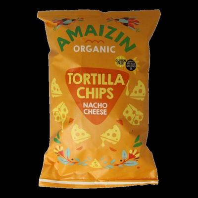 Corn chips nacho bio 150 Gram