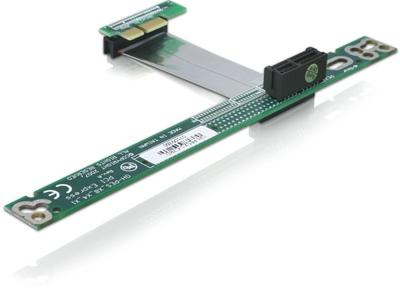 DeLOCK Riser Card PCI Express x1 > x1 met flexibele kabel