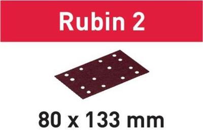 Festool Accessoires Schuurstroken Rubin 2 | STF 80X133 | P80 | RU2/50 - 499048