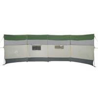 Windscherm camping waterdicht 510x153 cm groen - thumbnail
