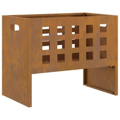 VidaXL Vuurkorf bruin 50 x 30 x 40 cm staal