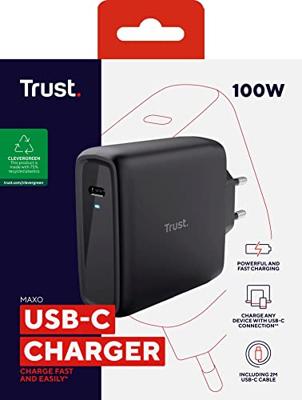 Trust Maxo USB-C oplader, 100 W - thumbnail