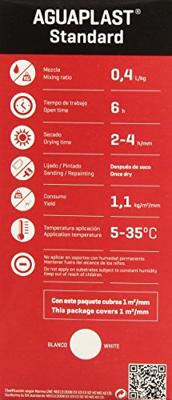 Gips in poedervorm Aguaplast 70002-004 Standard Wit 1 kg Gips in poedervorm Aguaplast 70002-004 Standard Wit 1 kg