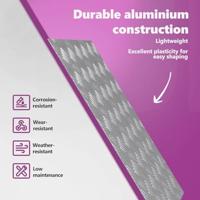 VidaXL Trap tread rechthoekig 2 pcs zilver 70 x 50 cm aluminium - thumbnail