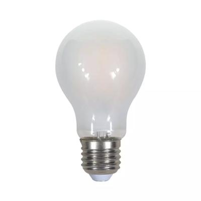 E27 LED Filament Lamp Frosted - 5 Watt 600lm - 2700K warm wit - Vervangt 50 Watt - E27 fitting - A60 lamp - Grote fitting E27 LED Filament Lamp Frosted - 5 Watt 600lm - 2700K warm wit - Vervangt 50 Watt - E27 fitting - A60 lamp - Grote fitting