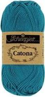 Scheepjes Catona 25g - 400 Petrol Blue - Haakgaren / Breigaren - thumbnail