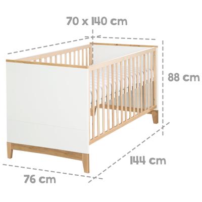roba Kinderbed Finn 70 x 140 cm (bruine poten) roba Kinderbed Finn 70 x 140 cm (bruine poten)