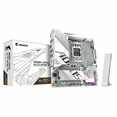 Moederbord - GIGABYTE - B850M AORUS ELITE WIFI6E ICE