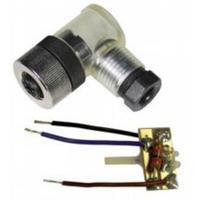 Pepperl+Fuchs 261582 Kabelconnector M12 Aantal polen (sensoren): 4 Bus, haaks 1 stuk(s) - thumbnail