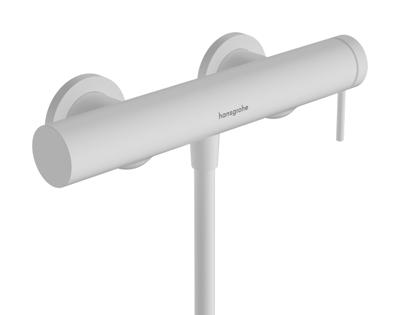 Hansgrohe Tecturis S ééngreeps douchekraan opbouw, mat wit