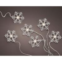 Led verlichting sneeuwvlok 105 cm warm wit - thumbnail
