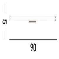 Searchlight WandlampVeritas 90cm - 86431-90 - thumbnail