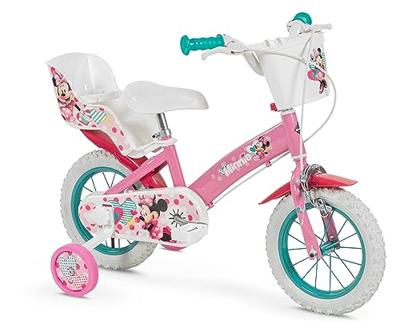 Kinderfiets Minnie Mouse 12"